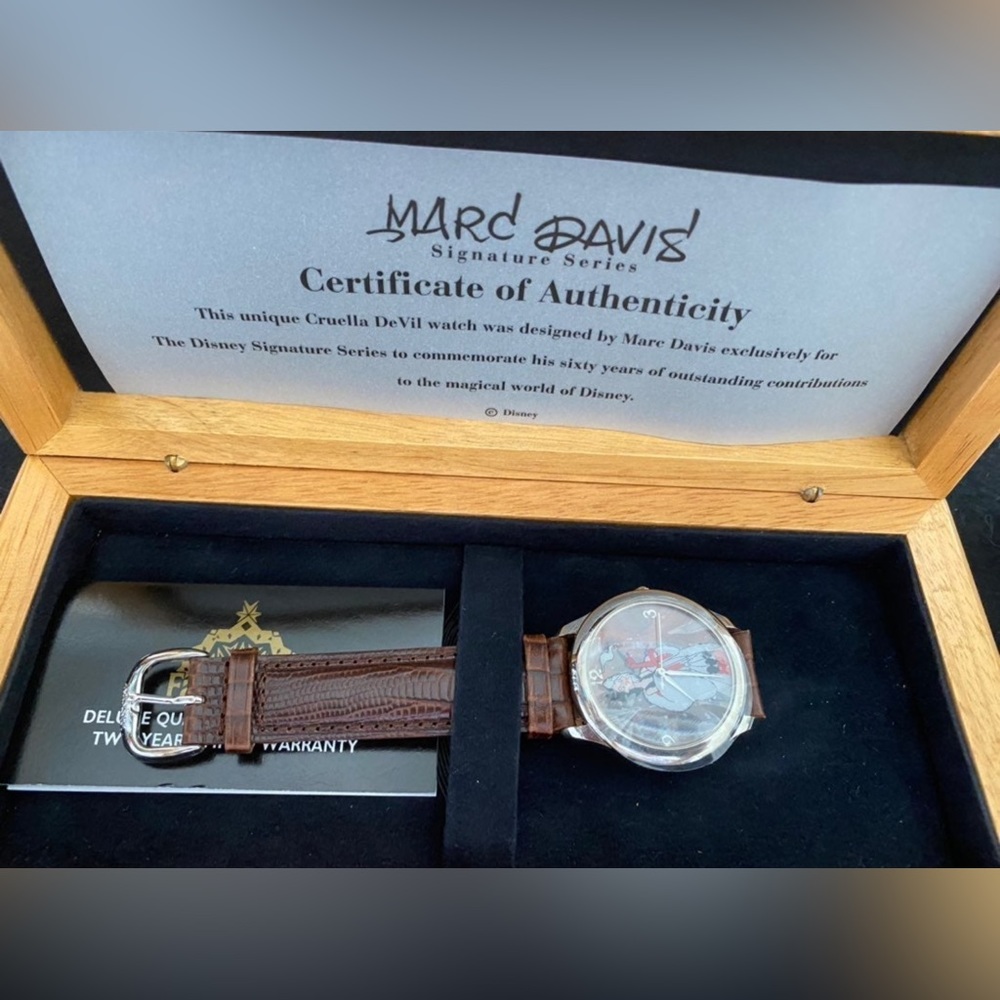 Marc Davis Disney Limited Edition Watch